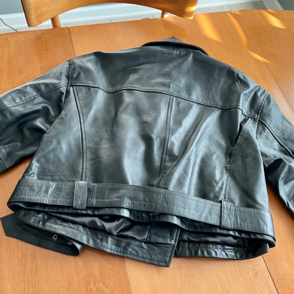 Real leather jacket - Picture 10 of 14